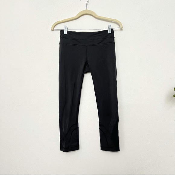 lululemon athletica Pants - LULULEMON/ black cropped legging